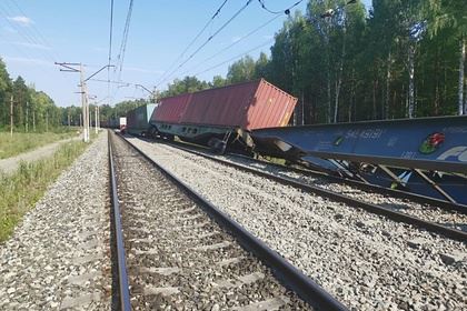 Два поезда столкнулись в Забайкалье